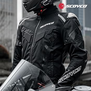 Amazon.com: Scoyco Mesh Motorcycle Jacket Motorbike Riding Jacket